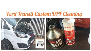 Ford Transit Custom P24A400AF P246C00AF P246300AF P2463 DPF Diesel Particulate Filter Cleaning [upl. by Dasya]