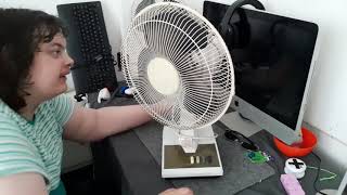 Cleaning and Servicing a CED 12quot Oscillating desk fan from 1995 NOT 1998 [upl. by Vivian418]