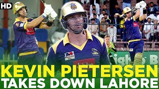 Kevin Pietersen SingleHandedly Takes Down Lahore Qalandars  HBL PSL  M1E1A [upl. by Guildroy]