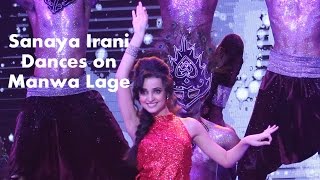 Sanaya Irani dance on MirchiTop20 Countdown show [upl. by Pentha]