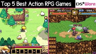 Top 5 Best Action RPG Games for DSiWare [upl. by Llenyaj]