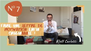 ✍️ Comment faire une lettre de motivation enfin originale  730 [upl. by Tezil]