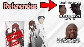 Referencias en el doblaje de steinsGate [upl. by Auoh]