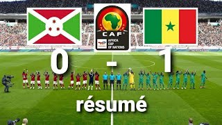 Match Sénégal 1  0 Burundi résumé Qualification Can2025 [upl. by Georgeanne491]