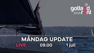 Gotland Runt 2024  Måndag 0900 Update [upl. by Nawak]