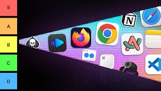 The ULTIMATE Mac App Tier List [upl. by Namus]