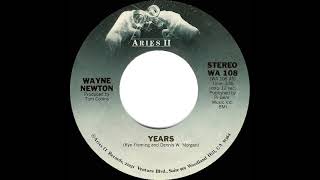 1980 HITS ARCHIVE Years  Wayne Newton stereo 45 [upl. by Siro819]