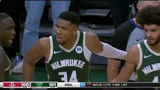 NBA Milwaukee Bucks vs Houston Rockets 4th Highlights  November 18 2024 [upl. by Einiar]