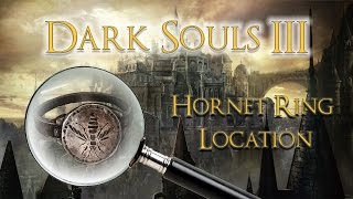 DARK SOULS 3 Hornet Ring Location Dark Firelink Shrine [upl. by Irafat]