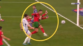 Ronaldo 901st goal vs Scotland  Nuno Mendes assist to Ronaldo Portugal vs Scotland Nations league [upl. by Rawna670]