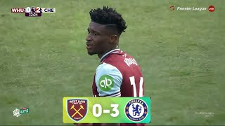 KUDUS VS CHELSEA PERFORMANCE…DISALLOWED GOAL…KUDUS VS CUCURELLA  WEST HAM 03 CHELSEA [upl. by Shamrao]