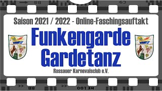 Auftakt 2021 5 Funkengarde Gardetanz [upl. by Padgett]