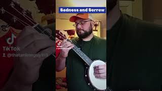 Sadness and Sorrow Banjolele Cover [upl. by Lorain]