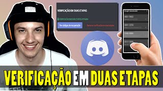 ATIVAR V2F é PERIGOSO Como PROTEGER sua CONTA DISCORD [upl. by Yanel]