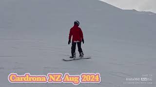 Cardrona Alpine Resort NZ  August 2024 [upl. by Odlonyer]