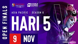 🔴 ID AP Mobile Legends Bang Bang  Snapdragon Mobile Open Finals  Season ke6  Hari 5 [upl. by Acirred]