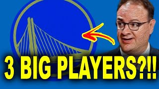 WARRIORS NEWS 3 BIG TRADES HAPPENING GOLDEN STATE WARRIORS [upl. by Lilithe]