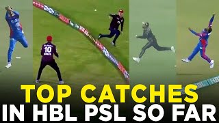 PSL 9  Top Catches in HBL PSL 9 so Far  M1Z2A [upl. by Ggerg]