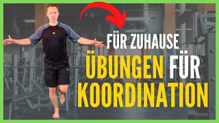 Physiotherapie  Koordinationsübungen für zu Hause [upl. by Gothurd249]