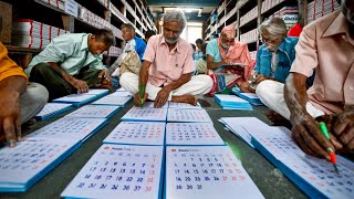 From Blank Pages to Beautiful Calendars A Factory Tour [upl. by Nicky]