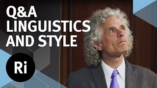 QampA  Linguistics Style and Writing  with Steven Pinker [upl. by Eerot]