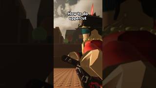 How to do uppercut animation roblox uppercut subscribe [upl. by Ecinej]