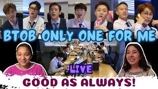 BTOB비투비  ONLY ONE FOR ME LIVE  REACTION [upl. by Leikeze]