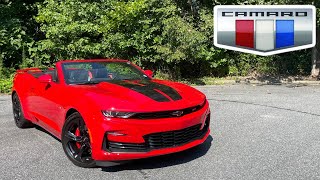 2024 Chevrolet Camaro Convertible 2SS POV Start Up Test Drive Walkaround and Review [upl. by Anoval]