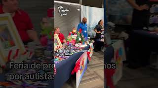 Feria de productos hechos pro autistas autismo texas christmas [upl. by Rabi]