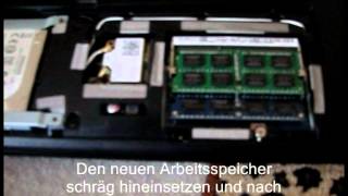 Acer Aspire 5755G  5750G Ram upgrade Arbeitsspeicher austauschen oder erweitern [upl. by Robby]