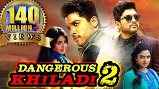 Dangerous Khiladi 2 Iddarammayilatho Hindi Dubbed Full Movie  Allu Arjun Amala Paul Catherine [upl. by Ecinna606]