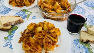 Bacalhau Frito com Inhame e Cebolada Simples 4624 [upl. by Artemla209]