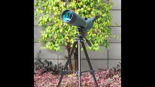 SVBONY SV28 2060x80 Spotting Scope Outdoor。 [upl. by Hamner]