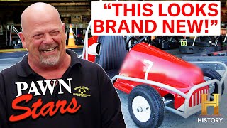 Pawn Stars quotBRAND SPANKING NEWquot Elite Restoration for 4 Rare Items [upl. by Doomham]