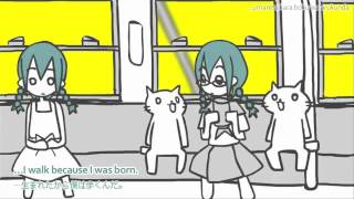 Hatsune Miku  Strobe Light ストロボライト  EnglishRomaji Sub [upl. by Anialram]