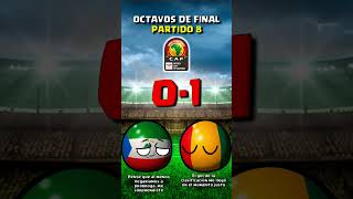 OCTAVOS DE FINAL DIA 2  COPA AFRICANA DE NACIONES 2023 countryballs [upl. by Adyahs]