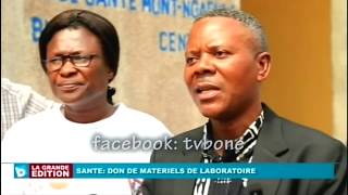 Don de Matériels de laboratoire dans 4 centres de Santé Kinshasa [upl. by Nutter]