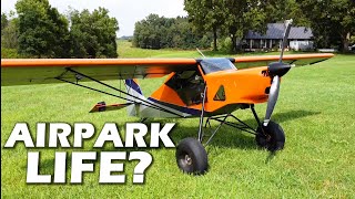 Living with Your AIRPLANE  Private Vs Airpark Communities [upl. by Sarazen686]