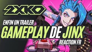 2XKO JINX DÉVOILE ENFIN SON GAMEPLAY RÉACT TRAILER  2XKO FR [upl. by Acirehs]