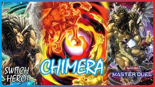 CHIMERA THE FLYING MYTHICAL BEAST COMBO DUEL TRIANGEL YuGiOh Master Duel chimera [upl. by Soule]