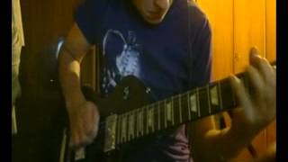 Un Senso guitar solo Vasco Rossi cover by Andry [upl. by Ilarin243]