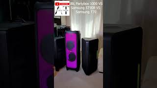 JBL Partybox 1000 VS Samsung ST90B VS Samsung T70 Sound Test [upl. by Barnebas]