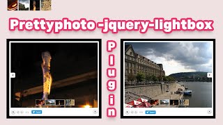 How to use PrettyPhoto Lightbox Plugin bangla tutorial  Owl Carousel [upl. by Soalokcin]