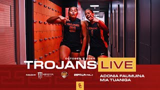 Adonia Faumuina and Mia Tuaniga  Trojans Live 100724 [upl. by Nimsay765]