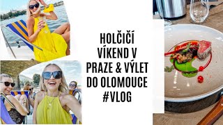 HOLČIČÍ VÍKEND V PRAZE amp VÝLET DO OLOMOUCE [upl. by Aihpled418]