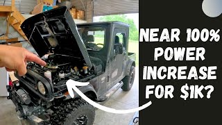 Almost 100 Power Increase for 1K Mahindra Roxor [upl. by Karna306]