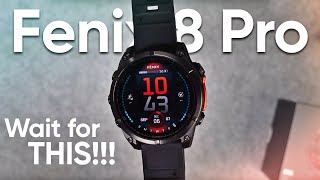 Garmin Fenix 8 Pro and MicroLED First Official Leak [upl. by Harrod]