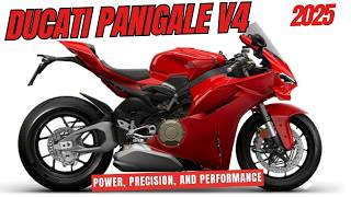 2025 Ducati Panigale V4 Review  Power Precision and Performance  Motorbikespace [upl. by Dasa61]