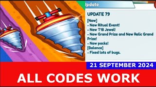 ALL CODES September 21 2024 UPD Clicker Mining Simulator ROBLOX [upl. by Lunnete932]