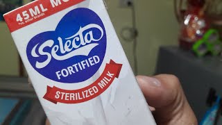 SELECTA STERILIZED MILK review for diabetic [upl. by Waligore680]